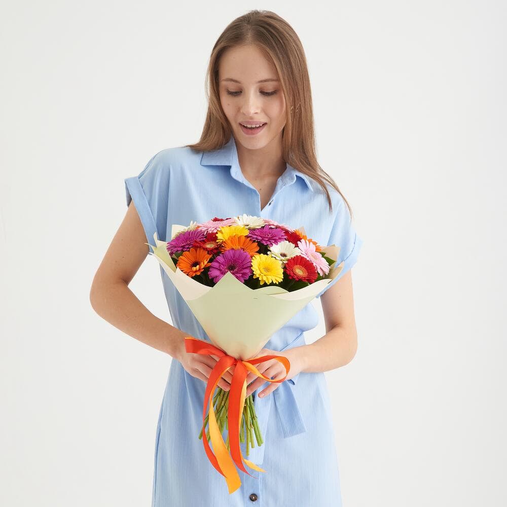 21 мини гербера — фото 5 — купить в Тбилиси — фото 5