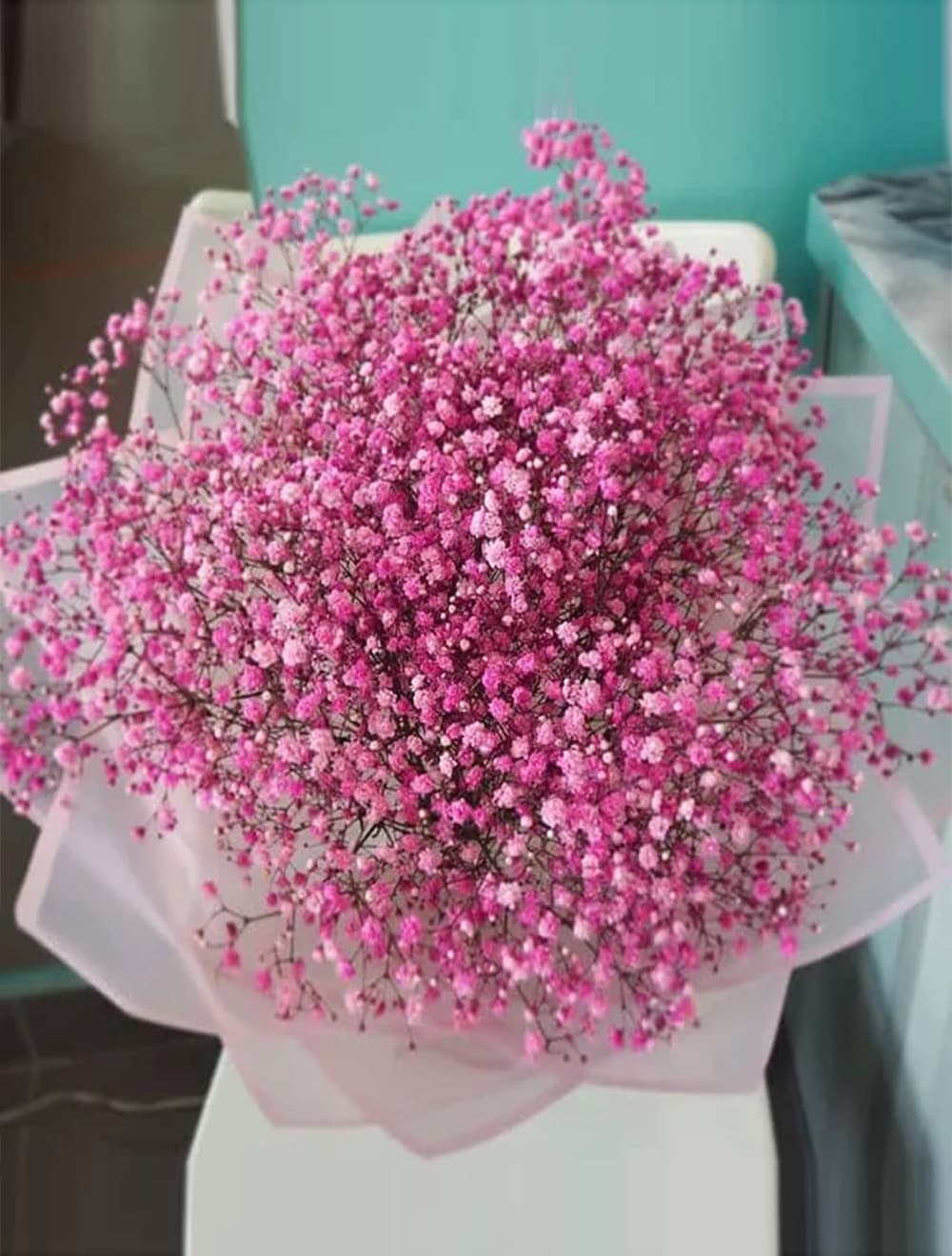 Букет "Розовое облако"