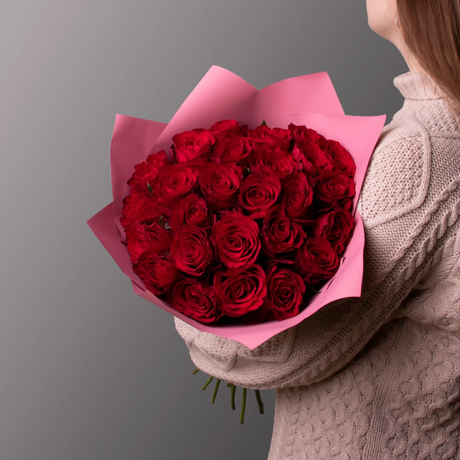 Мадам Ред - 25 роз — фото 3 — купить в Тбилиси — фото 3