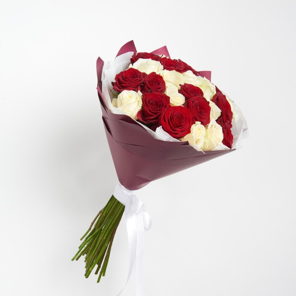 Микс из 25 роз — фото 3 — купить в Тбилиси — фото 3