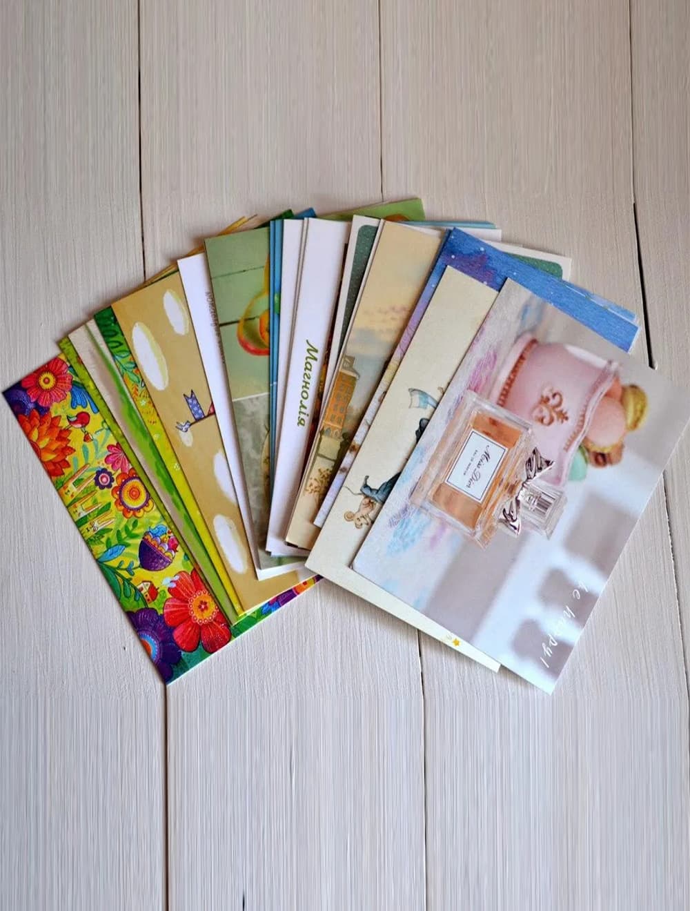 Открытка в букет