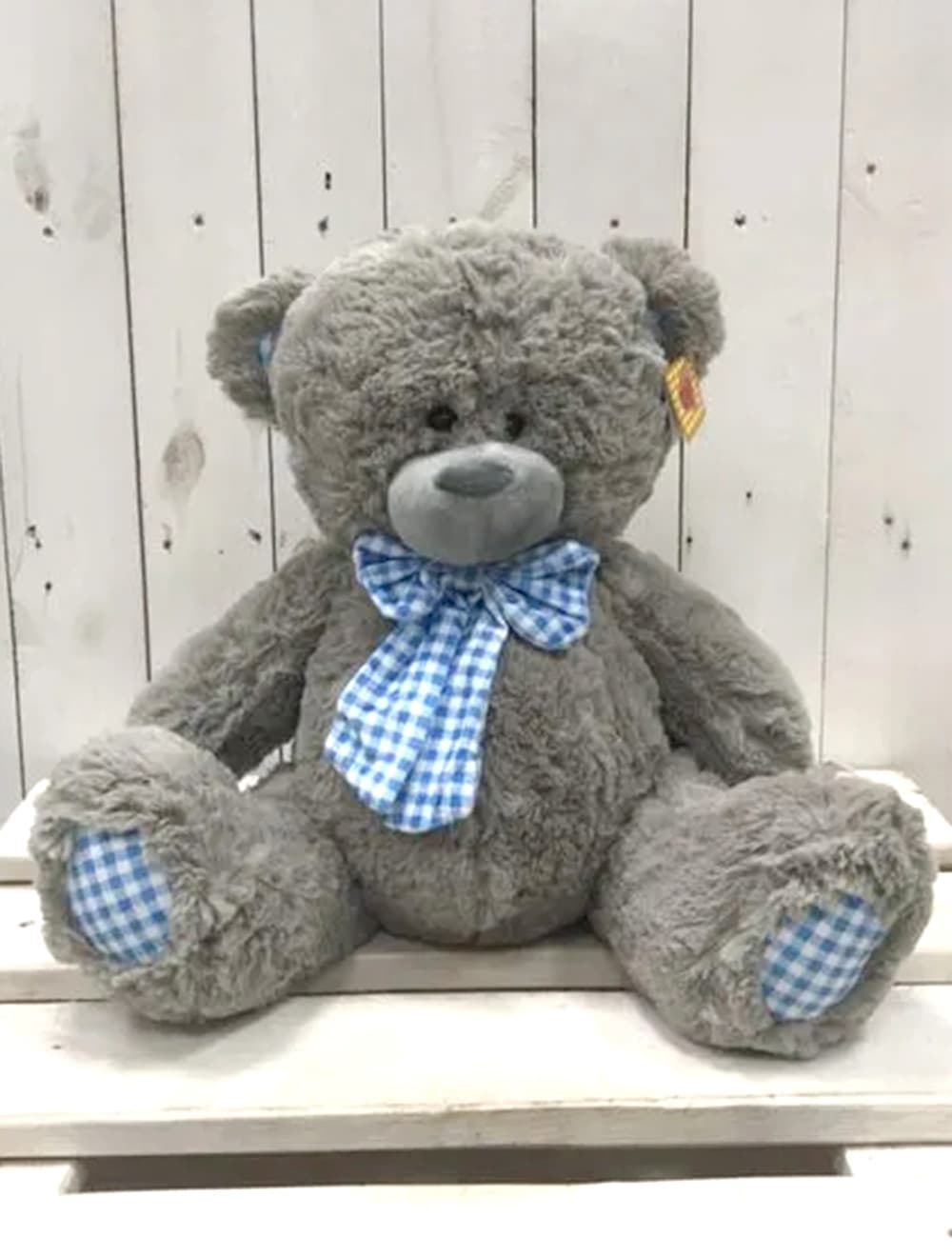 Серый мишка 40 см