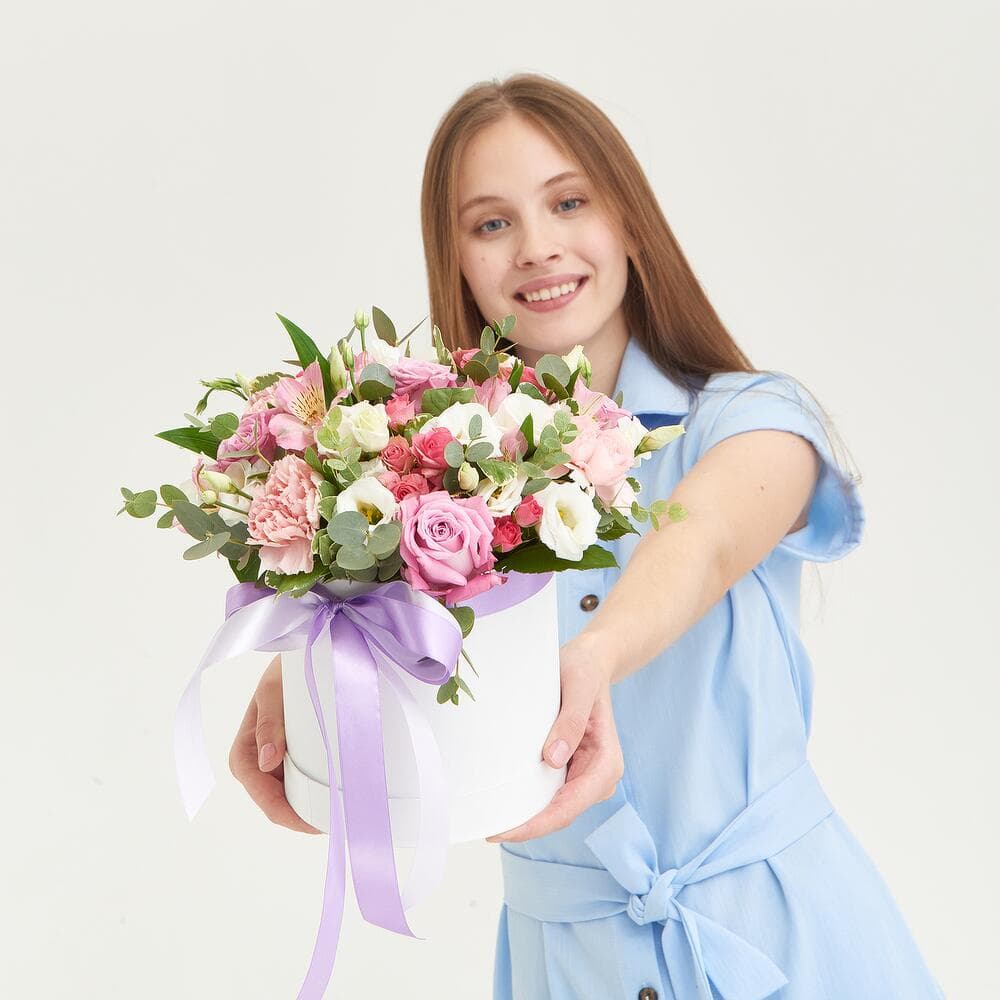 Шляпная коробка Rose&White — фото 3 — купить в Тбилиси — фото 3