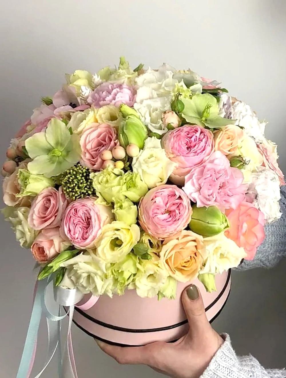 Шляпная коробка Цветочный взрыв